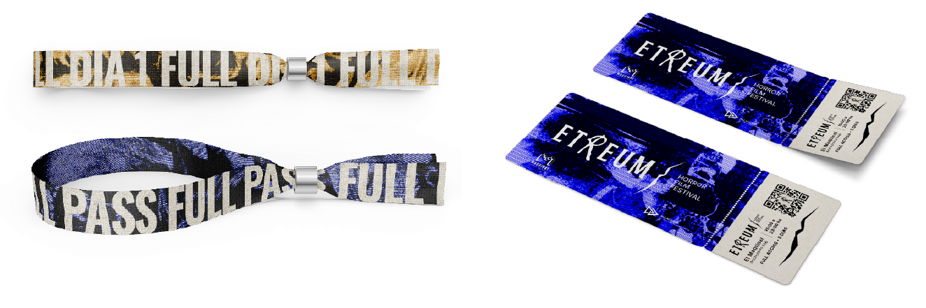 Entradas y pulseras de acceso para el festival ETREUM